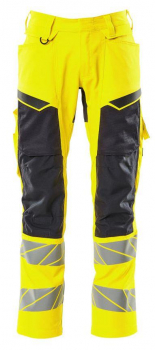 Warnschutz-Hose 19579-236 Mascot Accelerate Safe gelb-schwarz