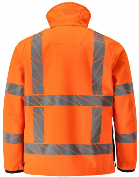 Preview: Warnschutz Softshell Jacke 24002-143 Mascot Accelerate Safe orange hinten