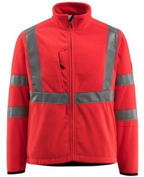 Warnschutz Fleecejacke MILDURA Mascot Safe light 15903-270-222 hi-vis rot
