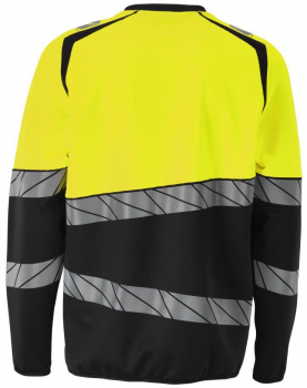 Warnschutz Sweatshirt 25084-781 Mascot Accelerate Safe schwarzblau-gelb hinten