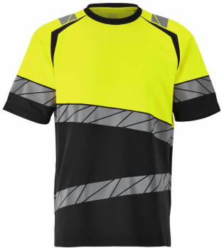Warnschutz-T-Shirt 25082-771 Mascot Accelerate Safe schwarz-gelb vorne