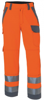 Preview: Kübler Protectiq Hose 2393 warnorange-anthrazit