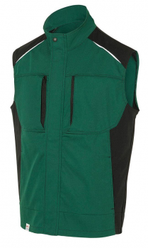 Weste 7250 Kübler ACTIVIQ 7250 5365-6599 moosgruen-schwarz vorne