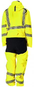 Winteroverall 19019-449 Mascot Accelerate Safe gelb/schwarz hinten