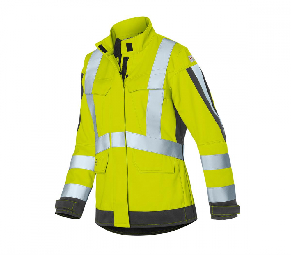 Warnschutz Damenjacke arc2 1494 Kübler PROTECTIQ HI VIS warngelb/anthrazit