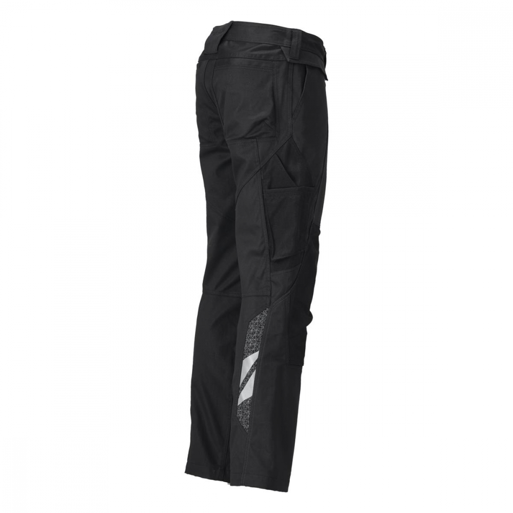 Hose mit Knietasche 20779-563 Mascot ACCELERATE schwarz Seite rechts