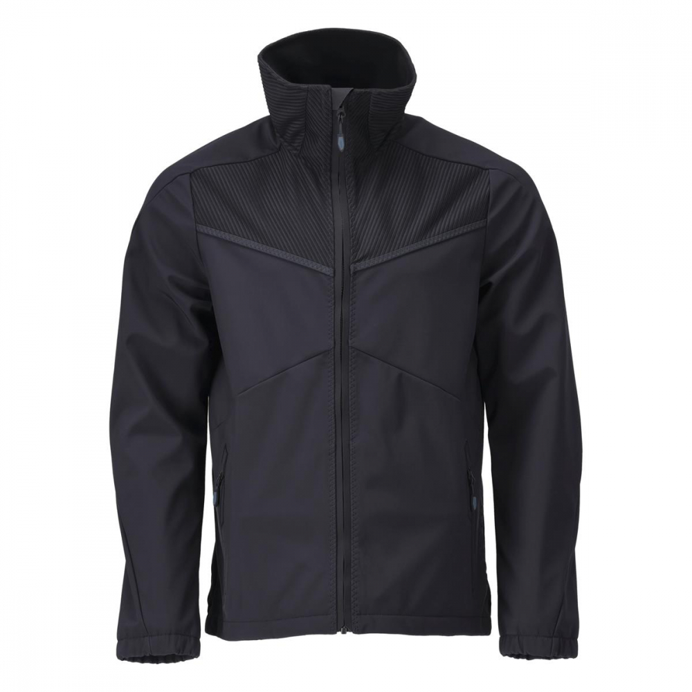 MASCOT® Customized Soft Shell Jacke 22302-649 schwarzblau