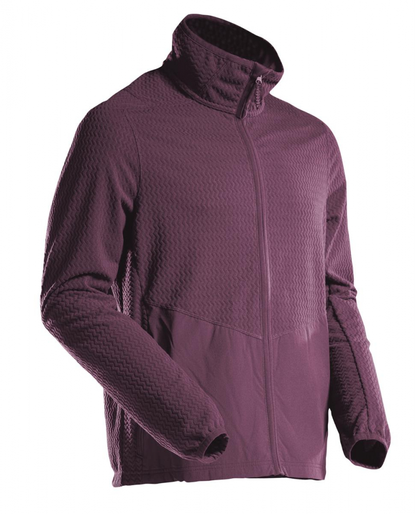 MASCOT® Customized Microfleece Pullover mit RV 22803-639 bordeaux