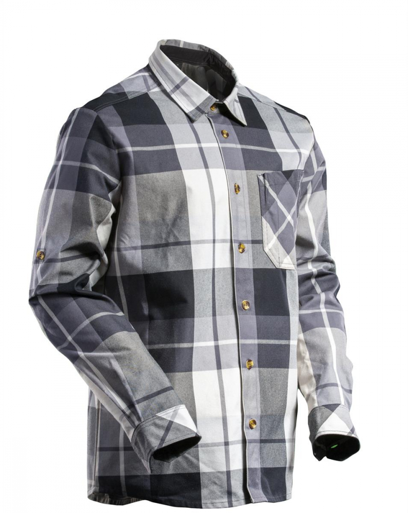 MASCOT® Customized Hemd aus Flanell 22904-446 anthrazit-kariert