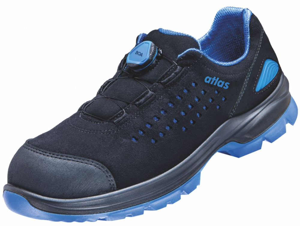 Atlas Flash 3305 XP BOA ESD S1P - Scarpe Antinfortunistiche Con Sistema BOA, Puntale Alluminio, S1P
