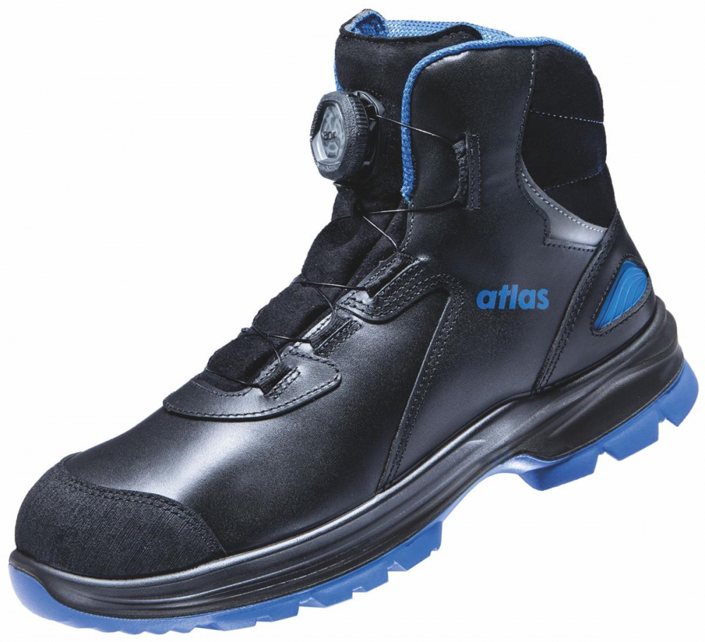 Atlas Sicherheitsschuh SL 9845 XP BOA ESD S3 – Knöchelhoch, Weite 12, Größe 43, Wasserdicht