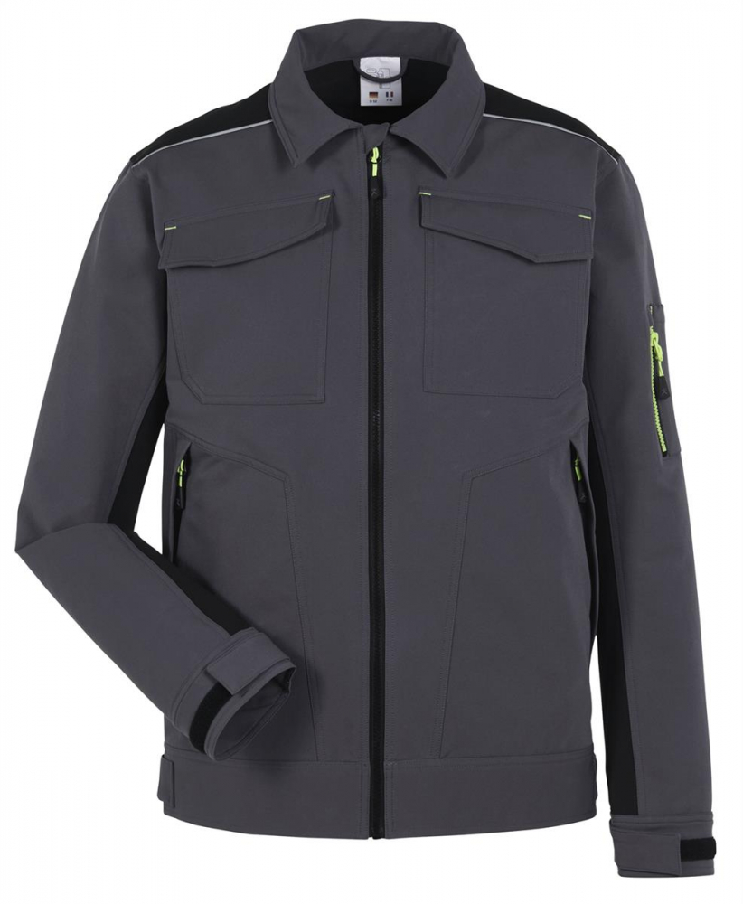 Bundjacke rECOline Planam schiefer-schwarz 6701