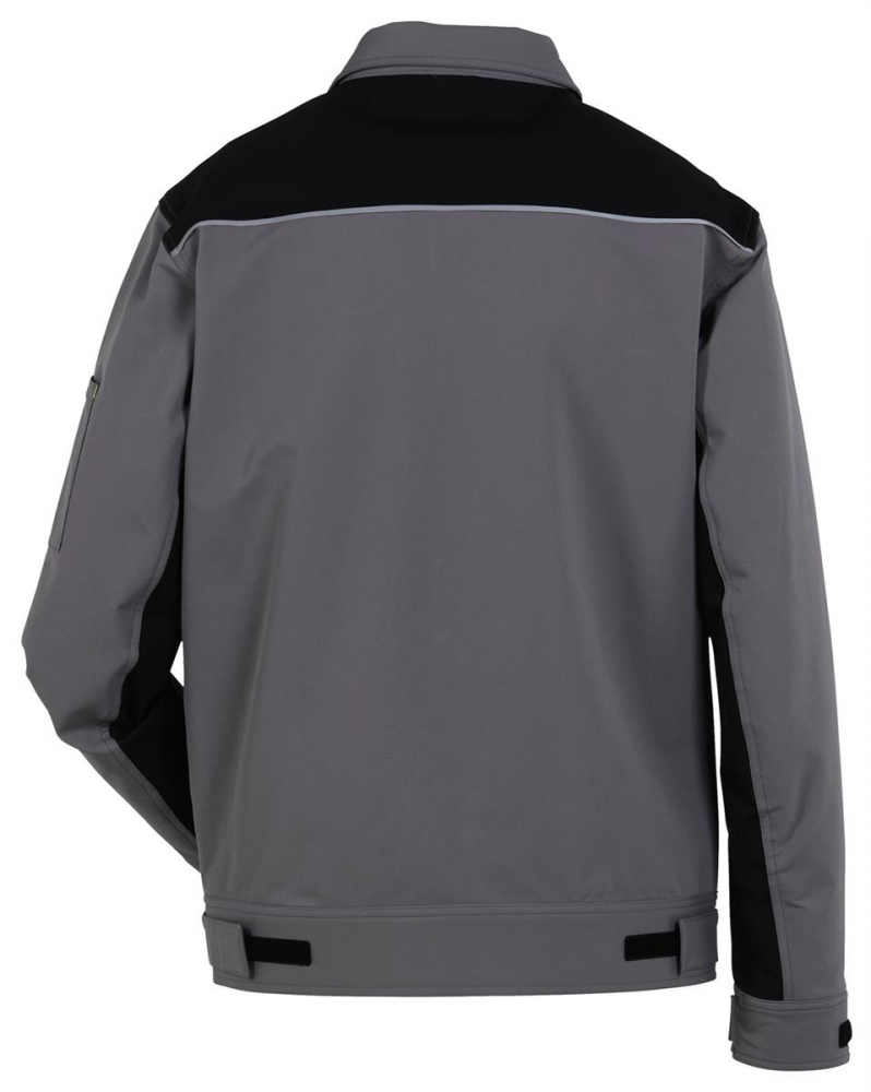 Bundjacke rECOline Planam zink-schwarz 6704 hinten