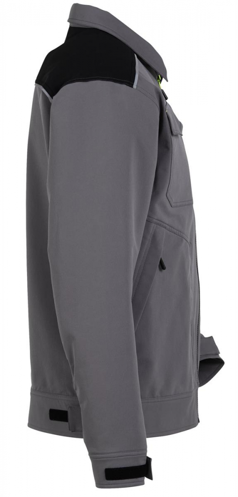 Bundjacke rECOline Planam zink-schwarz 6704 rechts