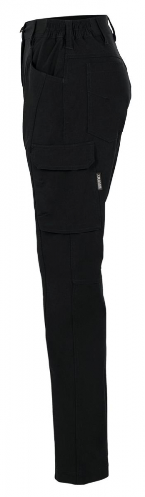 Damen Bundhose STRETCHY Planam Outdoor schwarz links