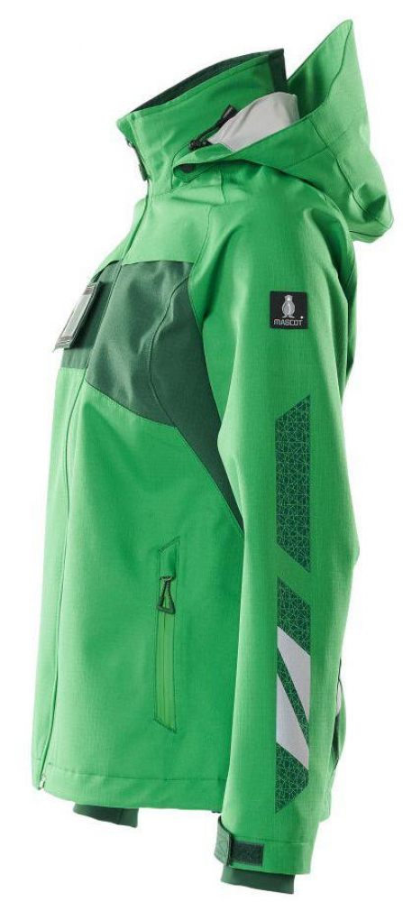 Damen Hard Shell Jacke 18311-231 Mascot ACCELERATE grasgrün-grün links