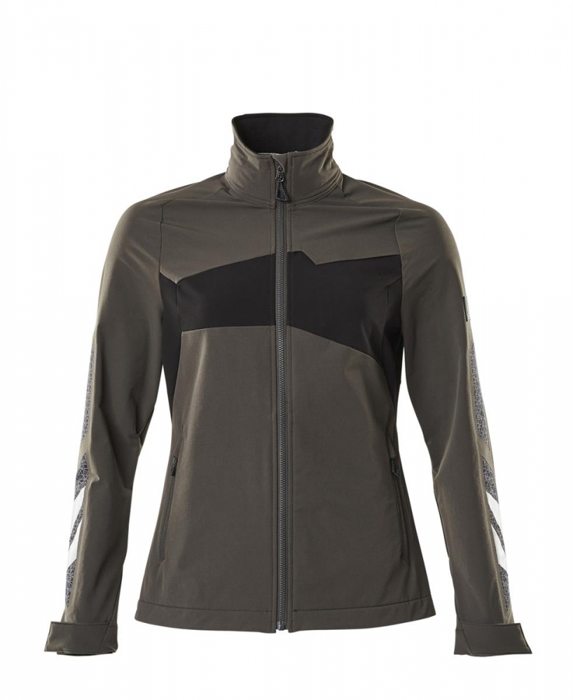 Damen Jacke 18008-511-1809 Mascot ACCELERATE dunkelanthrazit-schwarz