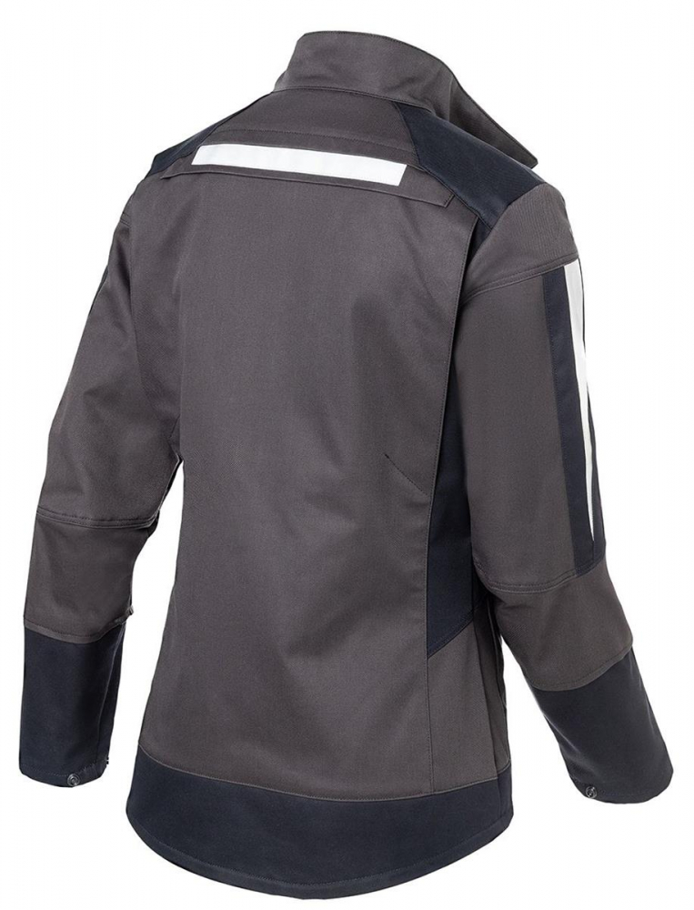 Damenjacke arc2 1491 Kübler PROTECTIQ anthrazit-schwarz hinten