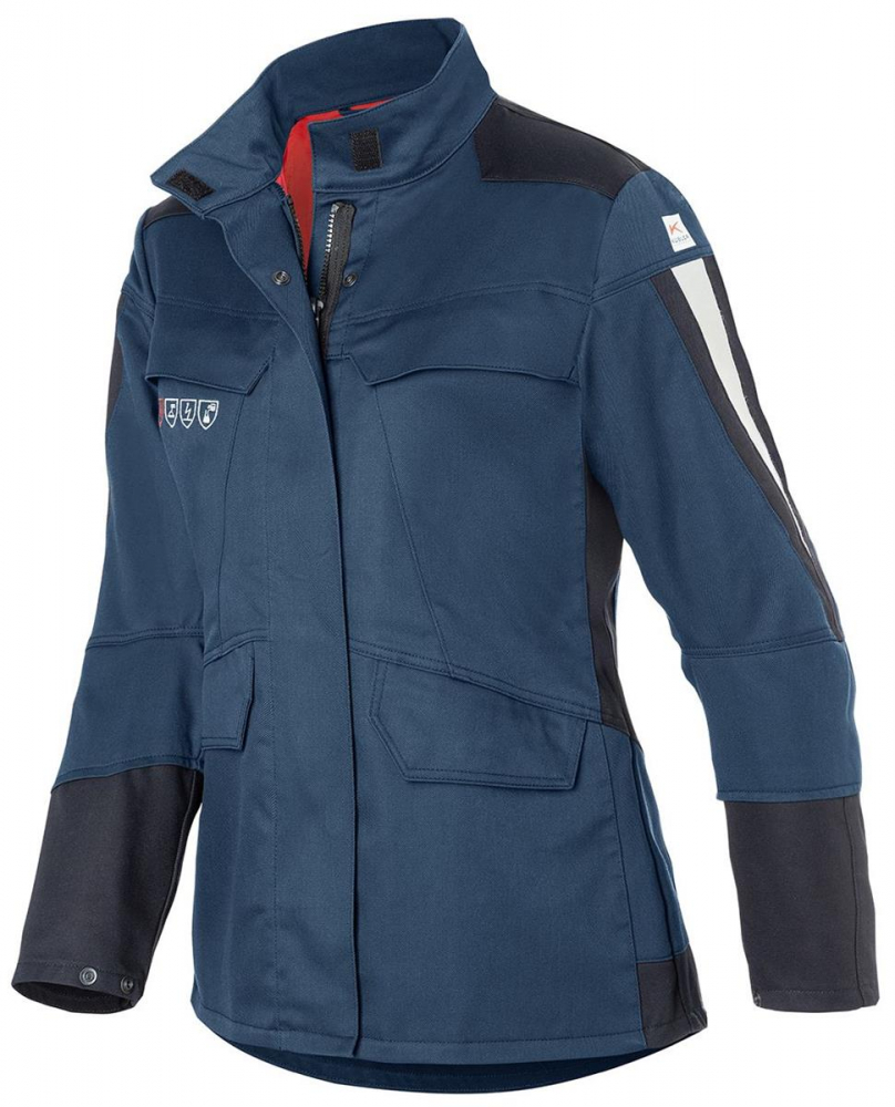 Damenjacke arc2 1491 Kübler PROTECTIQ dunkelblau-anthrazit vorne