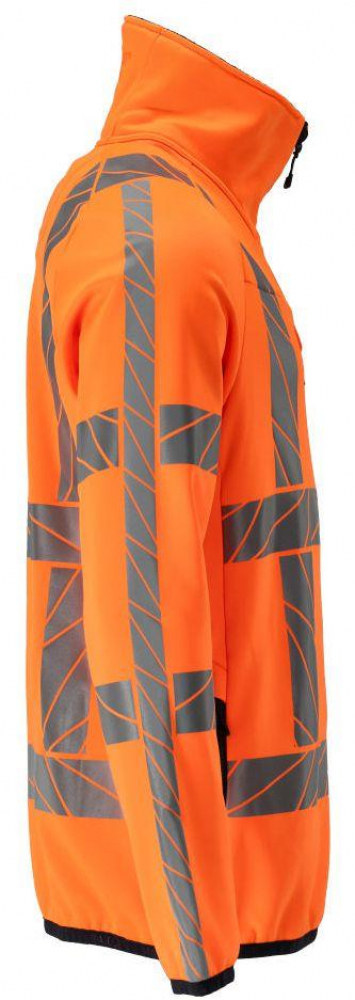 Fleecepullover mit Reißverschluss 214103-315 Mascot Accelerate Safe orange rechts