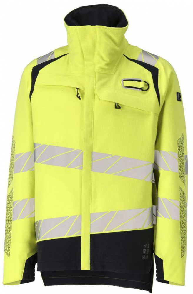 Hardshelljacke 21301-292 Mascot ACCELERATE Multisafe gelb-schwarzblau vorne