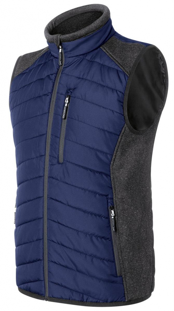 Hybridweste 7342 Kübler Weather dunkelblau/dunkelgrau