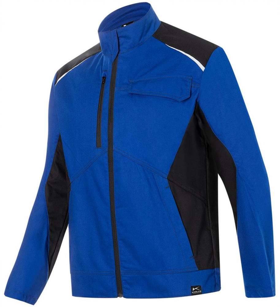 Jacke 1145 Kübler ICONIQ PRO kornblau/schwarz
