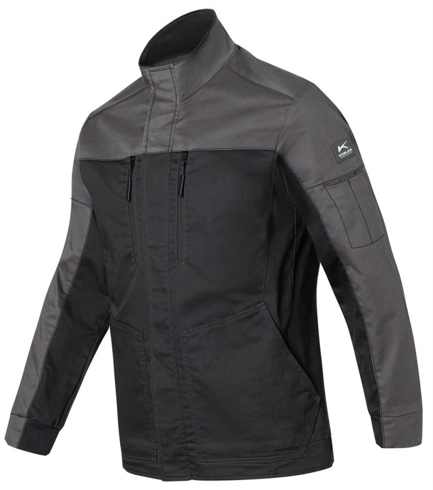 Jacke 1260 Kübler Reforce schwarz-dunkelgrau