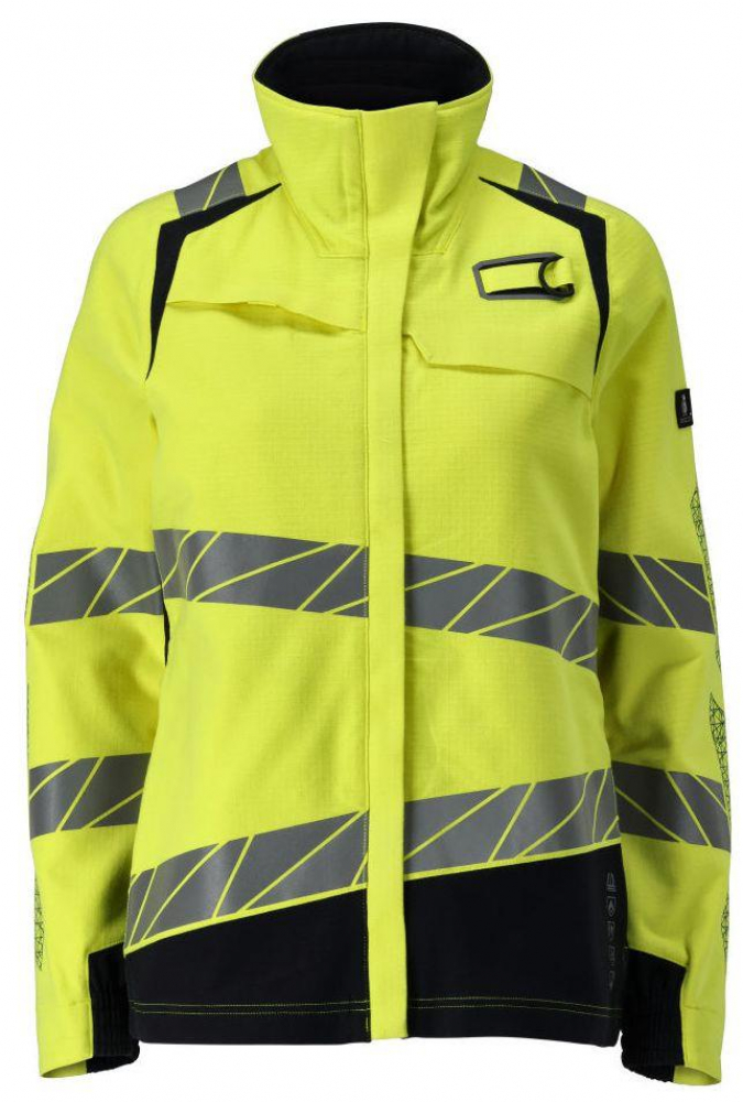Jacke für Damen 21008-284 Mascot ACCELERATE Multisafe gelb-schwarzblau vorne