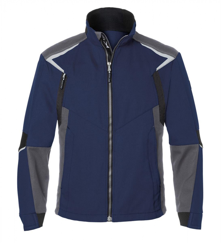 Kübler Bodyforce Jacke Form 1125 dunkelblau-anthrazit