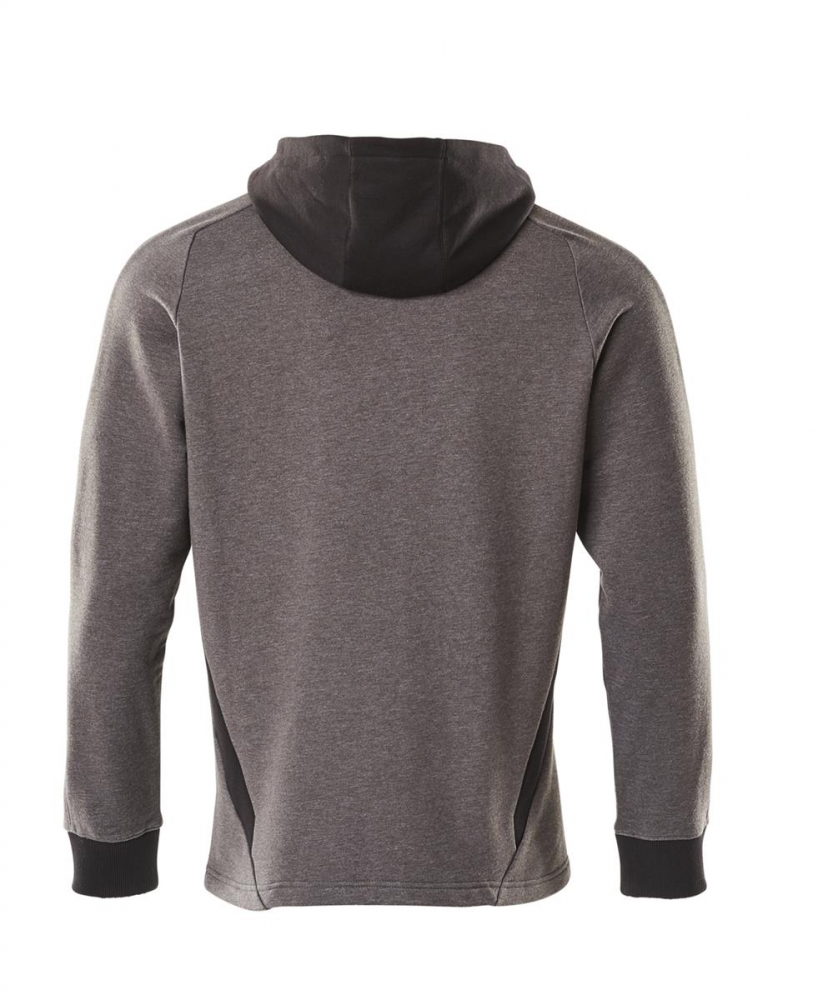 Kapuzen Sweatjacke 18584-962-1809 Mascot ACCELERATE dunkelanthrazit-schwarz hinten