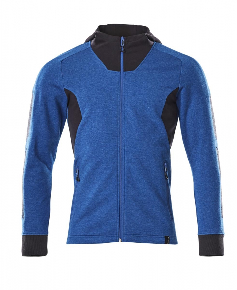 Kapuzen Sweatjacke 18584-962-91010 Mascot ACCELERATE azurblau-schwarzblau
