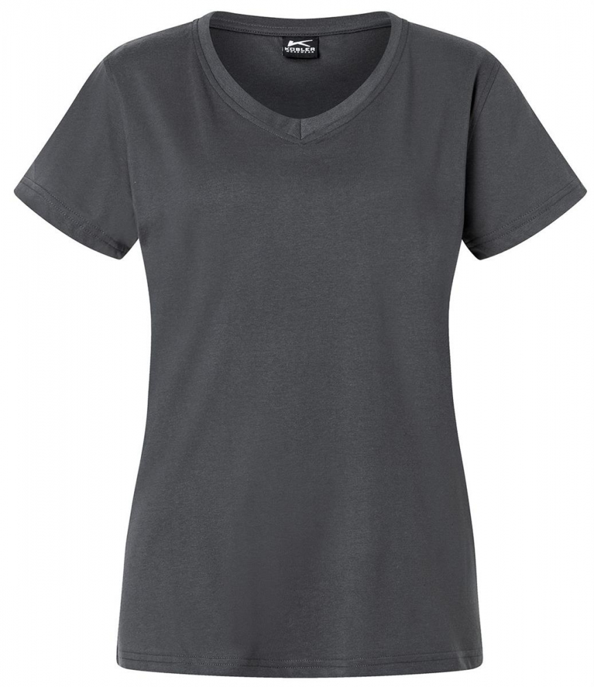 Kübler Shirts 5231 6206 Damen T-Shirt dunkelgrau