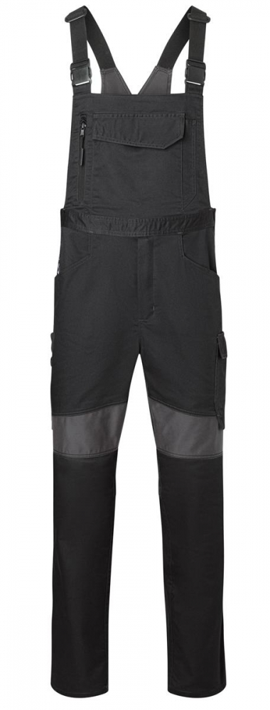 Latzhose 3260 Kübler Reforce schwarz-dunkelgrau