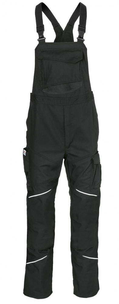 Latzhose 3450 Kübler ACTIVIQ Cotton+ schwarz
