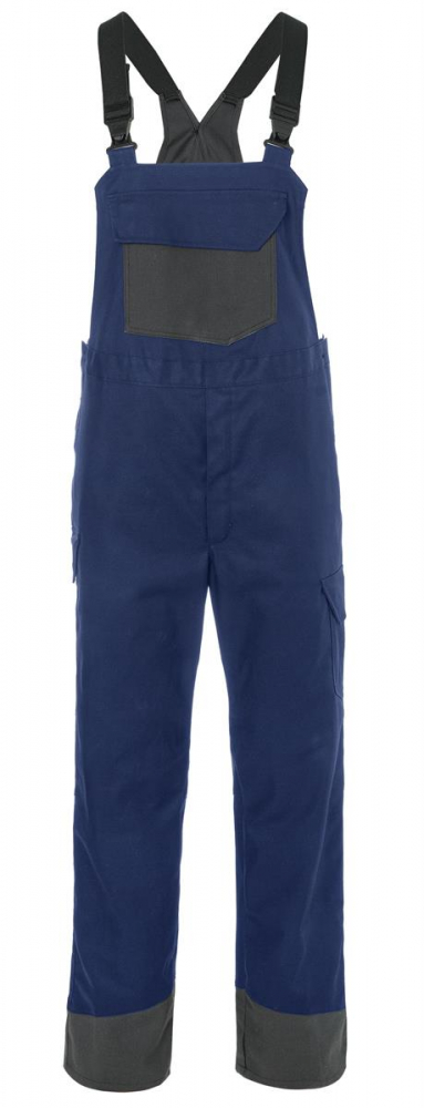Latzhose 3880 Kübler SAFETY X COMPACT PSA3 dunkelblau/anthrazit vorne
