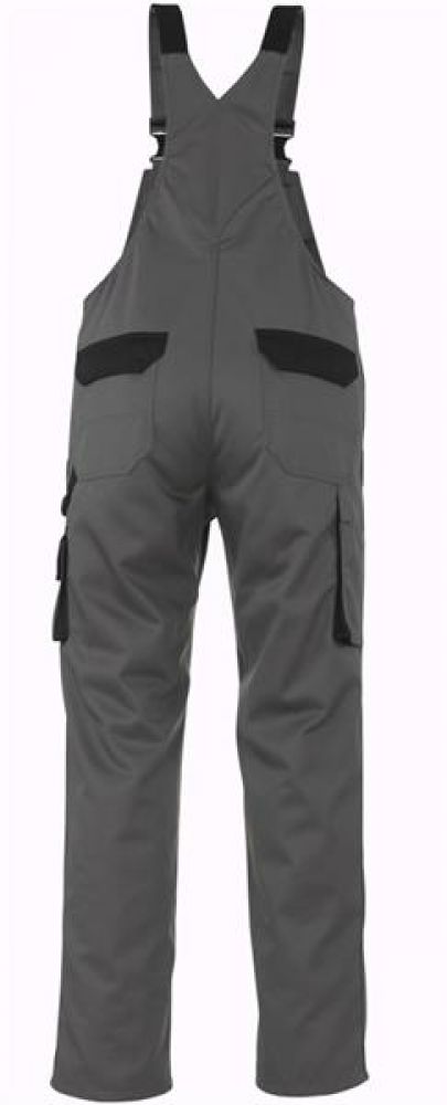 Latzhose MILANO 00969-430-8889 Mascot Image anthrazit-schwarz hinten