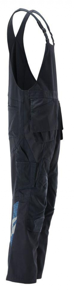 Latzhose mit Hängetaschen 25069-442 Mascot ACCELERATE schwarzblau rechts