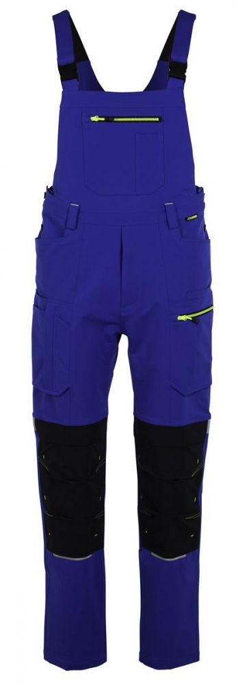 Latzhose rECOline Planam kornblau-schwarz 6722