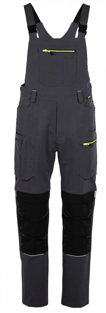 Latzhose rECOline Planam schiefer-schwarz 3721