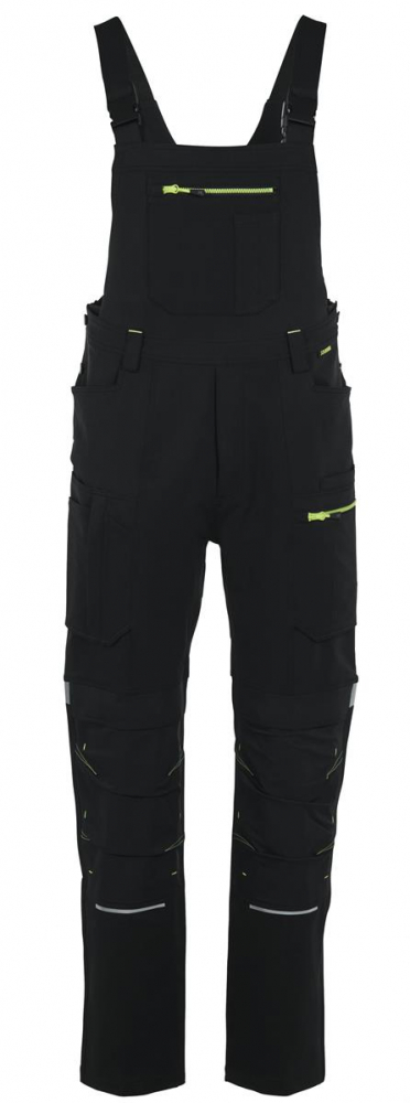 Latzhose rECOline Planam schwarz-schwarz 6720