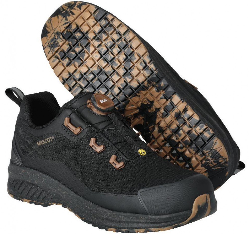 MASCOT®CUSTOMIZED F1603-702 S7S BOA® Sicherheitsschuh schwarz