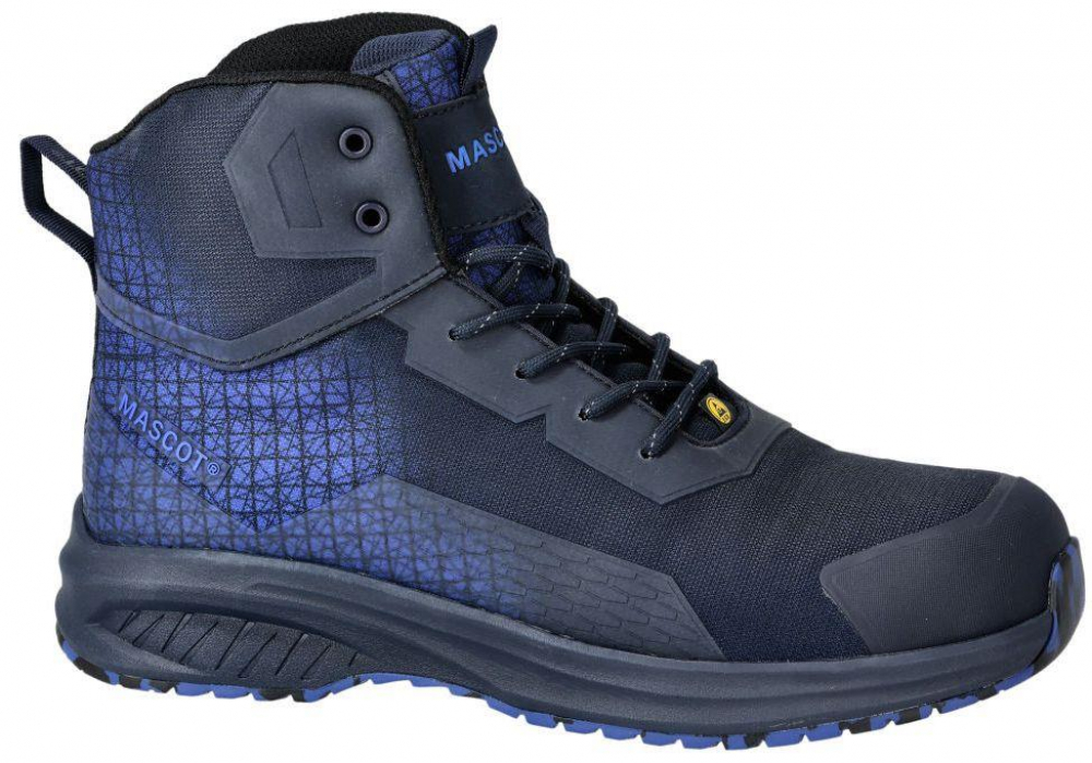 MASCOT® F1503-909 S3S Sicherheitsstiefel FOOTWEAR ACCELERATE schwarzblau-azurblau