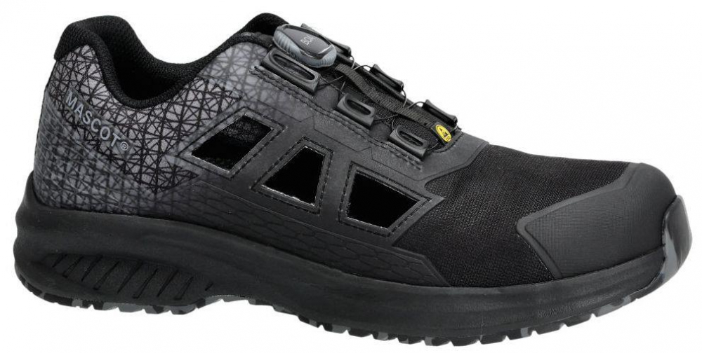MASCOT® F1504-909 S1PS BOA Sicherheitssandale schwarz