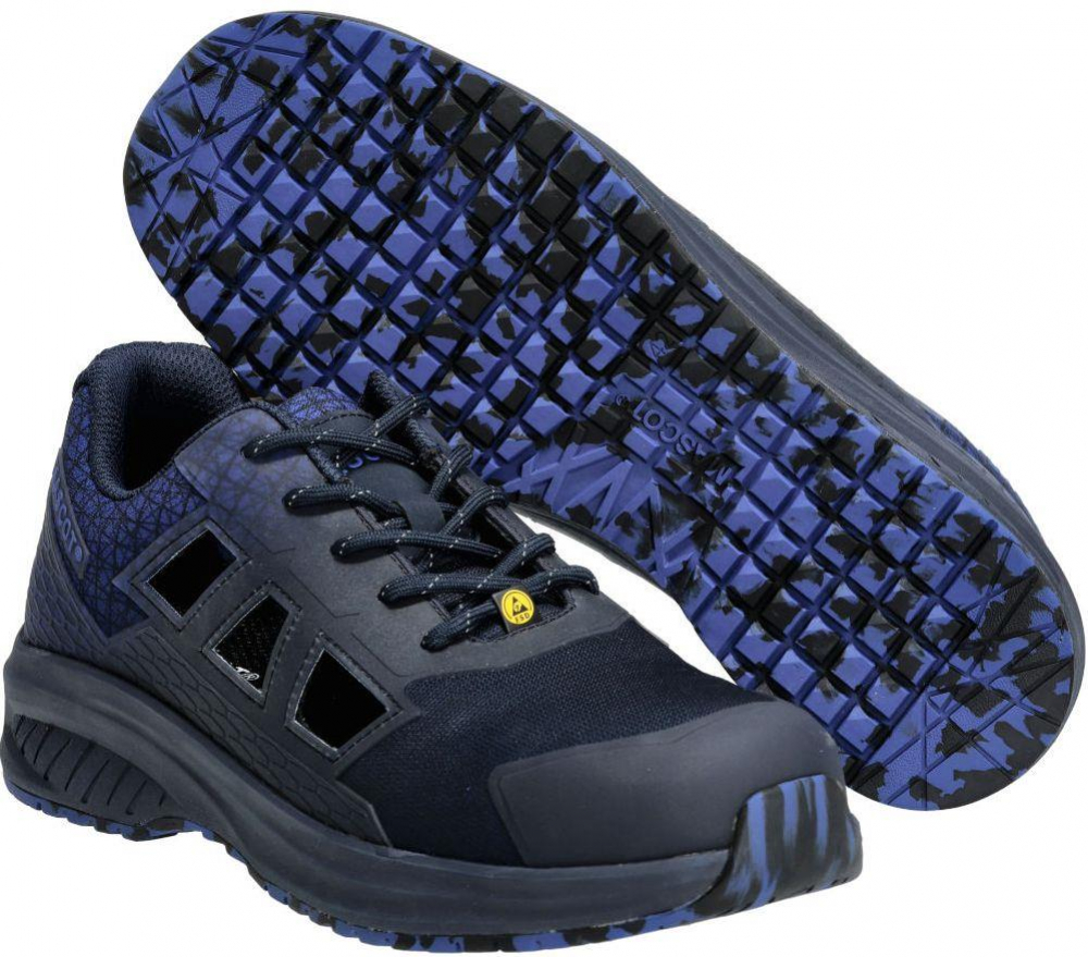 MASCOT® F1505-909 S1PS Sicherheitssandale schwarzblau-azurblau
