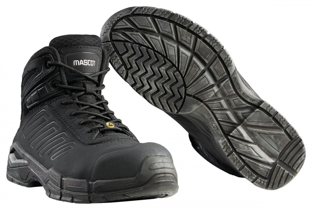 Mascot TRIVOR S3 ESD Sicherheitsstiefel schwarz