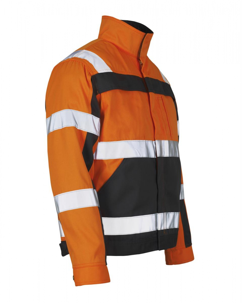 Mascot Jacke Cameta Warnschutz orange anthrazit rechts