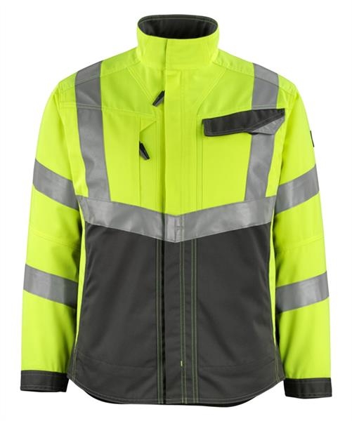Warnschutz Jacke Oxford Mascot Safe Supreme gelb-dunkelanthrazit