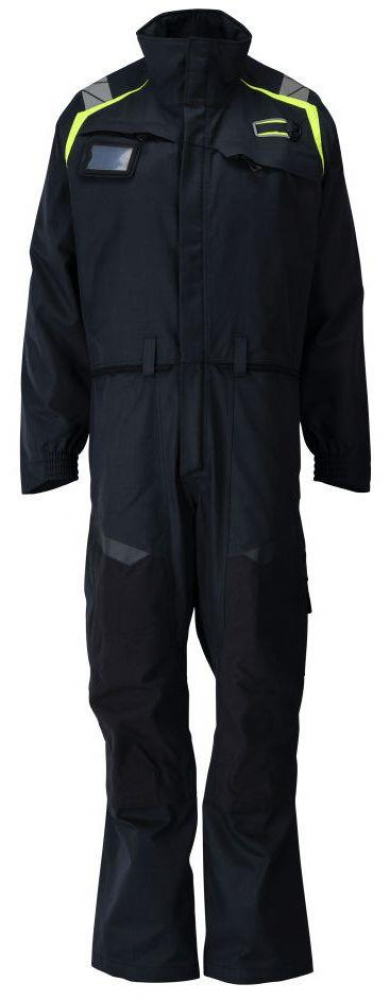 Overall mit Knietaschen 21519-281 Mascot ACCELERATE Multisafe schwarzblau-gelb