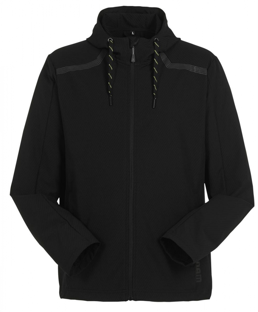 Planam Jacke Zirro Outdoor schwarz vorne